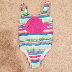 Gymboree bathing suit with bright colors